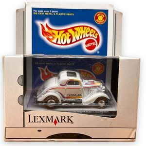 Vintage Lot 2 Hot‎ Wheels Limited Edition Ford 34 Hot Rod Flames  Lexmark 1999